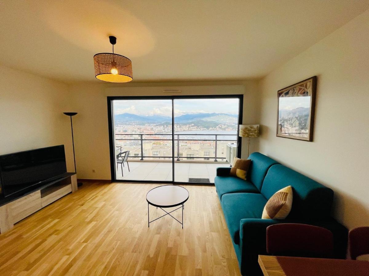 Ajaccio T2 Grand Standing Neuf Vue Mer Centre-Ville & Plages Εξωτερικό φωτογραφία