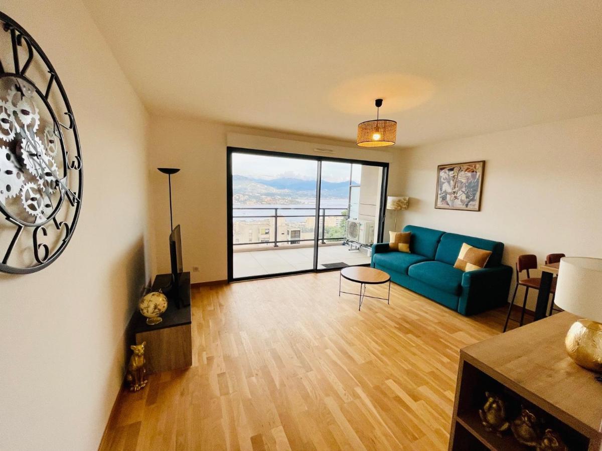 Ajaccio T2 Grand Standing Neuf Vue Mer Centre-Ville & Plages Εξωτερικό φωτογραφία